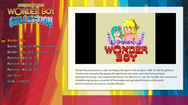 Wonder Boy Anniversary Collection screenshot 3 for Nintendo Switch
